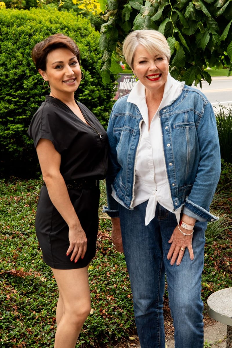 Saideh and Rhonda After