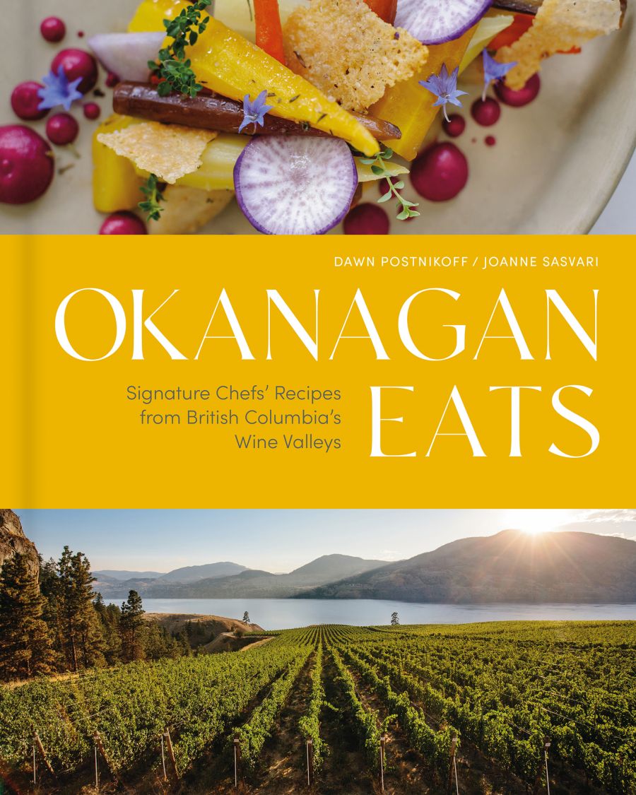 </who>Okanagan Eats (hardcover, 208-pages, Figure 1 Publishing).
