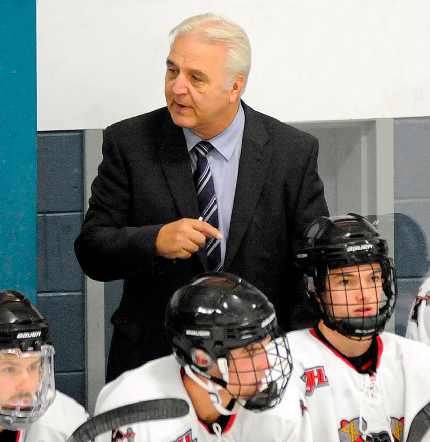<who>Photo Credit: Lorne White/KelownaNow </who>New head coach and assistant GM, Ken Law, confident the Kelowna Chiefs can contend for a KIJHL title.