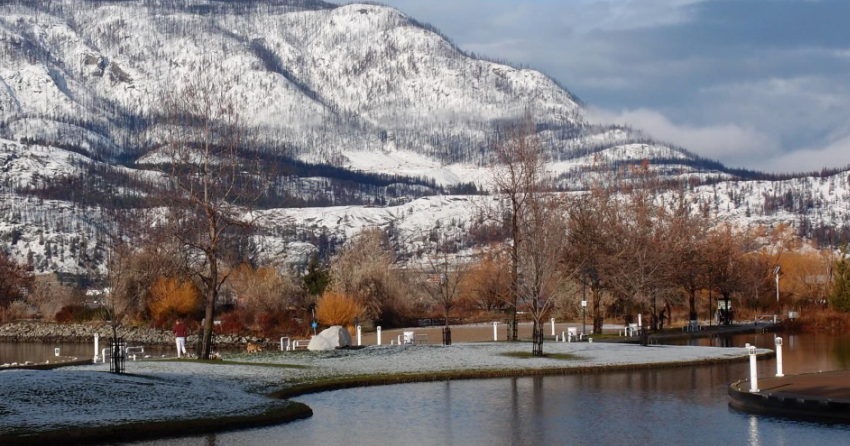 Kelowna weather: Below-freezing temps all day, plenty of sunshine