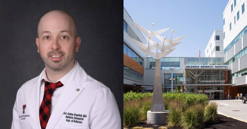 One of KGH’s incoming pediatricians is moving to Kelowna from Texas