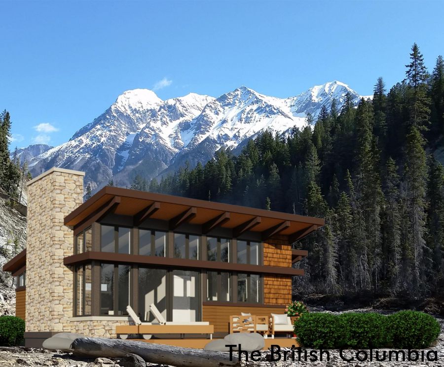 <who>Photo Credit: Robinson Residential Design</who>B.C.'s design is modern and, unsurprisingly, tucked away in the mountains.