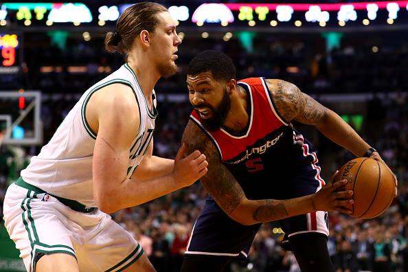 <who>Photo Credit: Facebook</who>Kelly Olynyk during the Celtics' second round series against the Wizards.