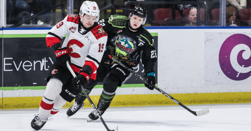 Rockets fall in back-and-forth match against Prince George