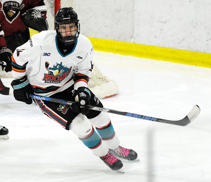 Cameron Moger assisted on five goals on the weekend and is first among defencemen in the league in points.
