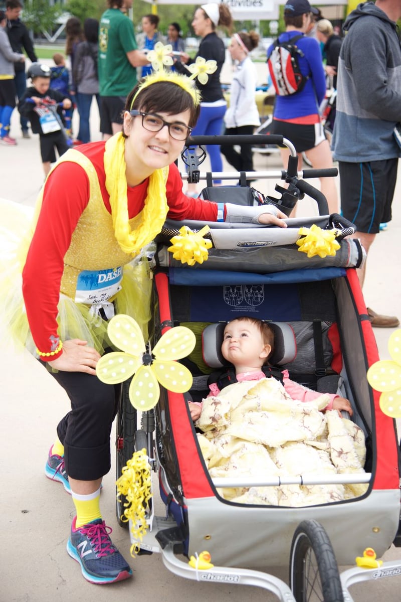 Dressed as bright as the sun!