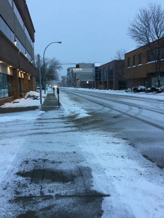 Taken at 6:40 a.m. on Feb. 24, 2018.