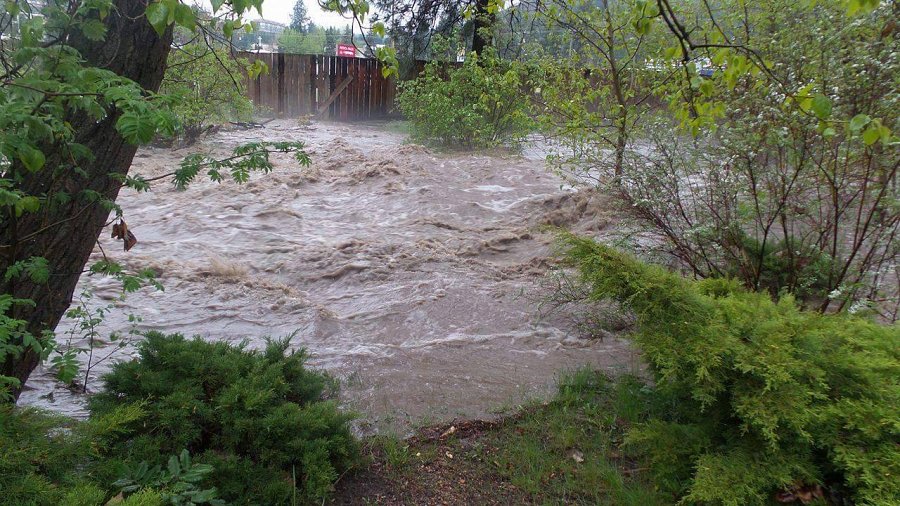 Flooding hampered the Central Okanagan for weeks in 2017.