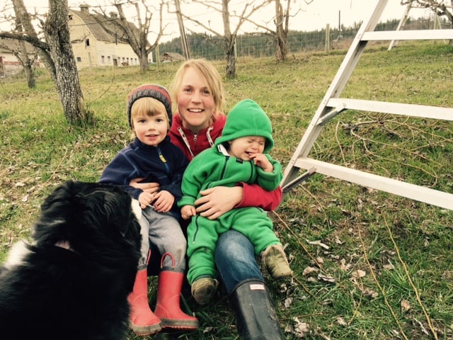 Molly loves volunteering and giving back her community - far more than her youngest likes photographs!
