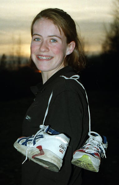 <who>Photo Credit: Lorne White/KelownaNow </who>Malindi Elmore at 18 and on the verge of a Valley record in 1998.