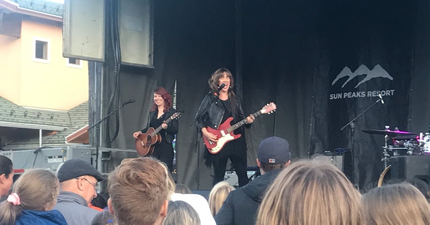 PHOTOS: Residents rock out to Serena Ryder at Sun Peaks
