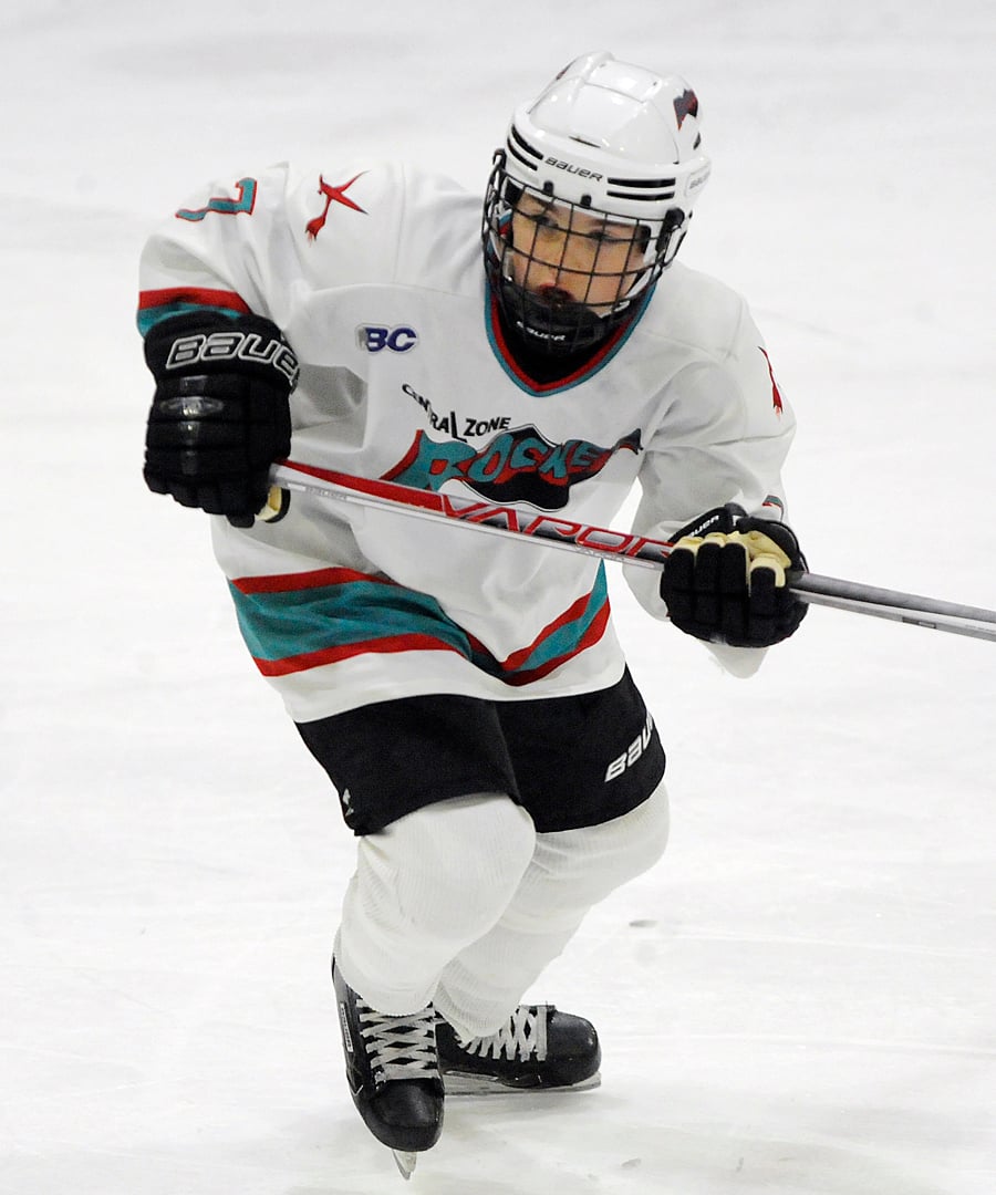 <who>Photo Credit: Lorne White/KelownaNow </who>Max Graham scored twice and forced overtime in the championship game.
