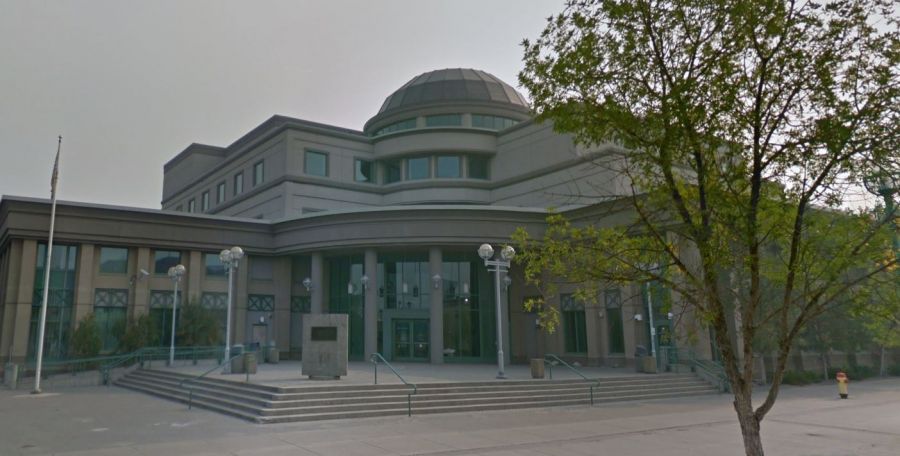 The courthouse in Prince George