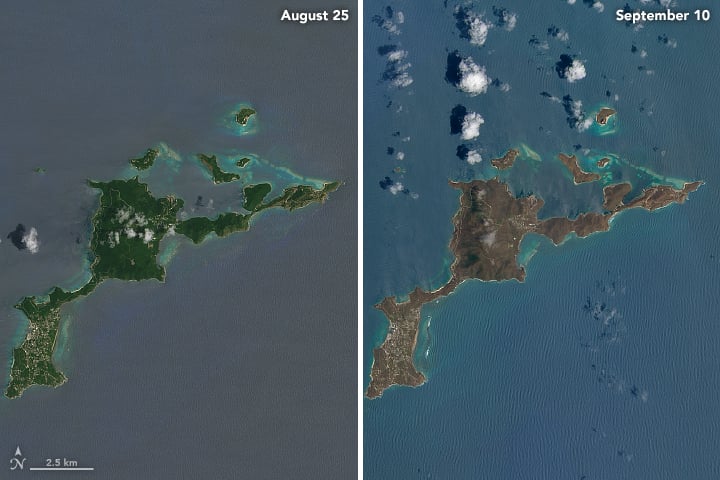 <who>Photo Credit: NASA</who>A close up of Virgin Gorda.