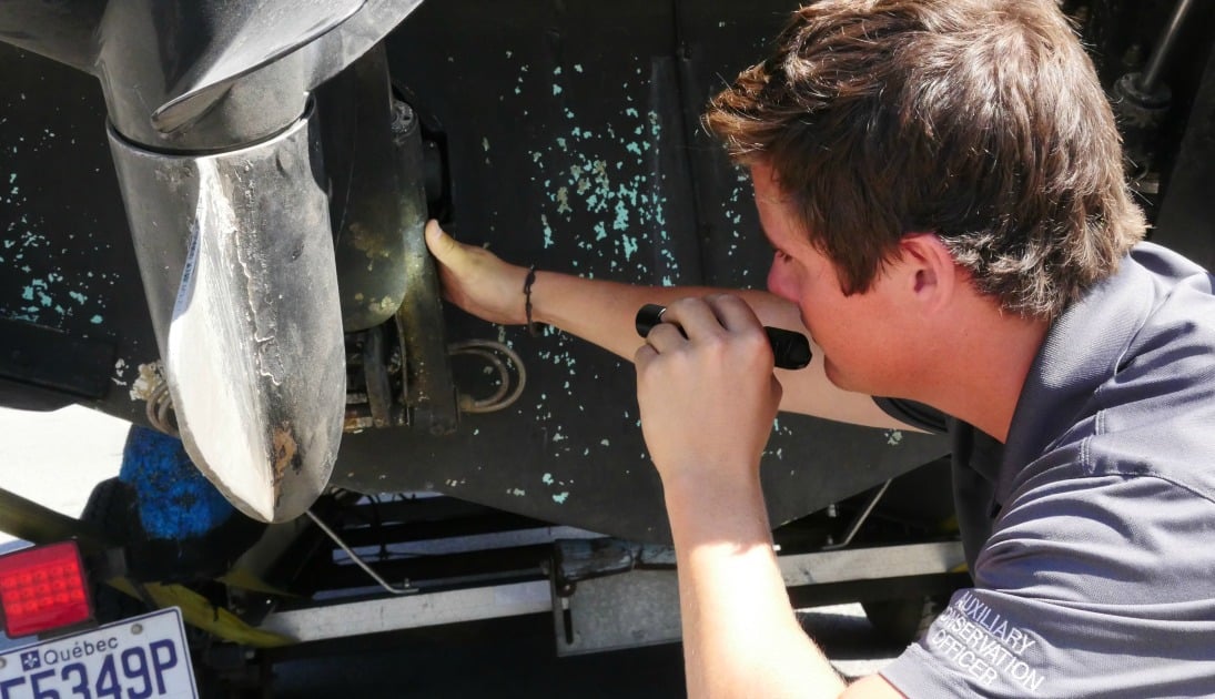 Permanent inspection stations to combat invasive mussels