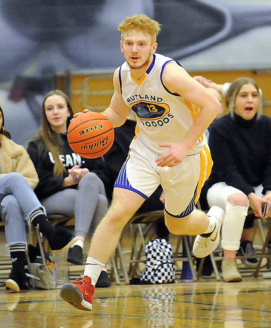 Brandon Porter led the scoring for the third-place Rutland Voodoos.
