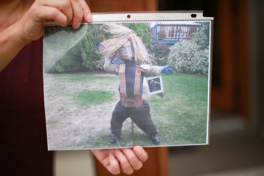 Isaiah's 2017 scarecrow