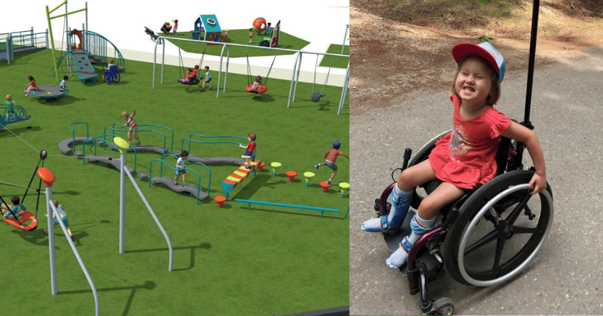 West Kelowna’s first accessible playground is becoming a reality