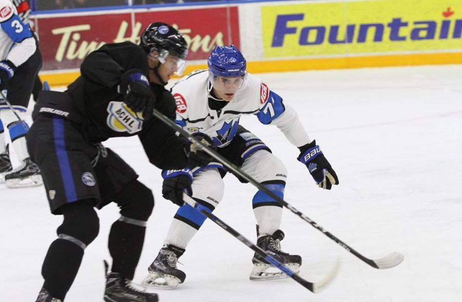 <who>Photo Credit: Facebook Penticton Vees </who>The Penticton Vees kick off the Bauer BCHL Showcase tournament Thursday morning at 10 a.m. against the Surrey Eagles.
