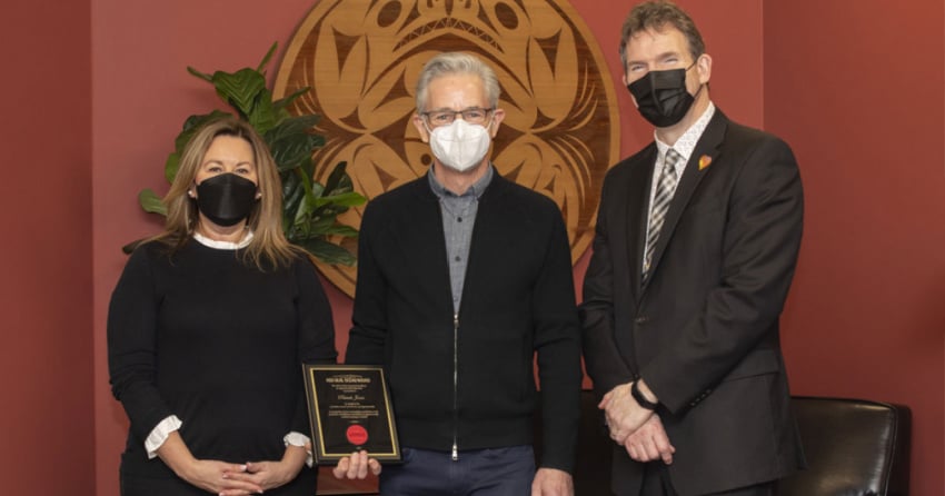 Camosun College’s Patrick Jones named the recipient of national award in apprenticeship education 