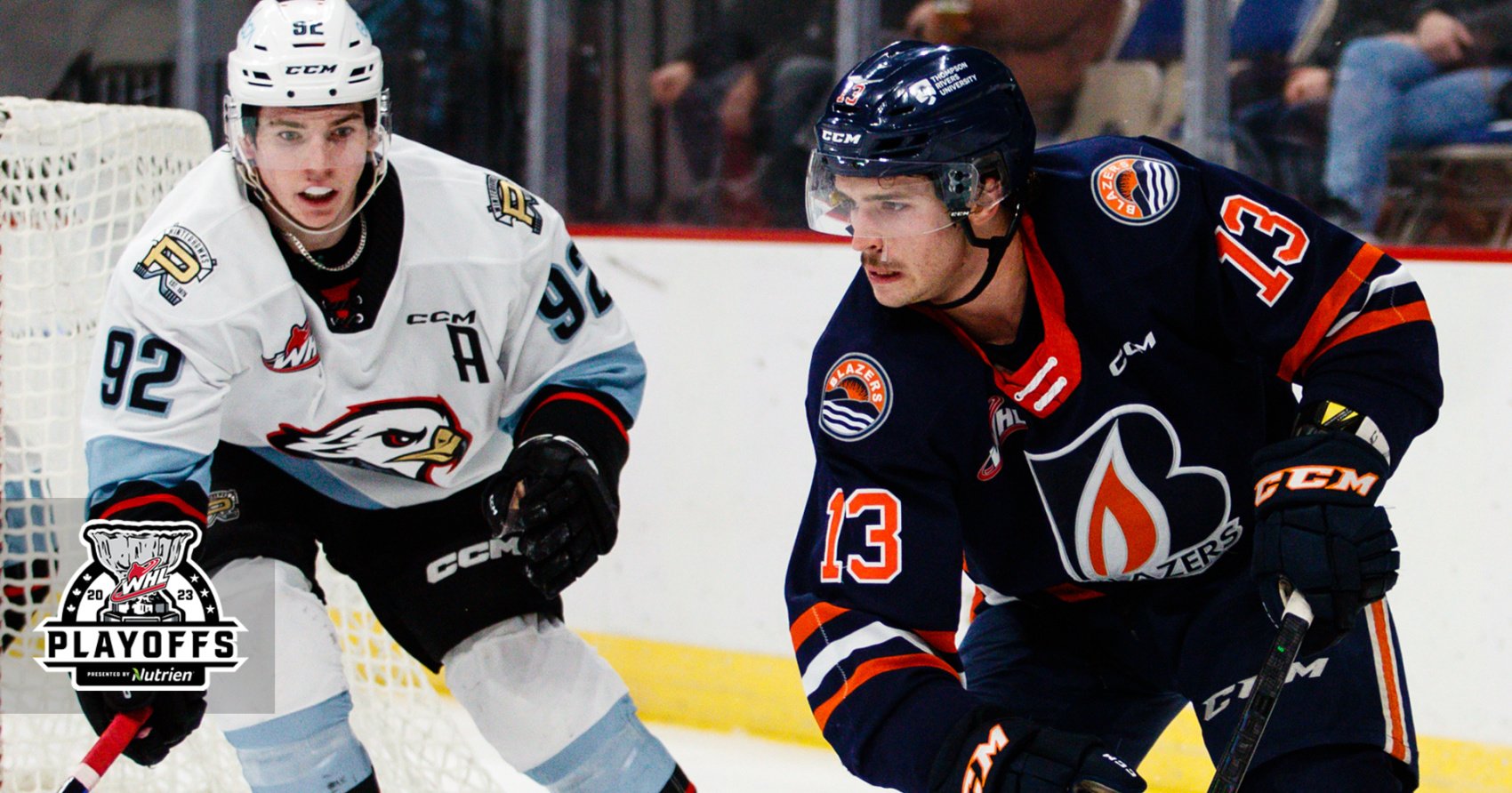 Blazers and Winterhawks kick off 2nd round series in Kamloops tonight
