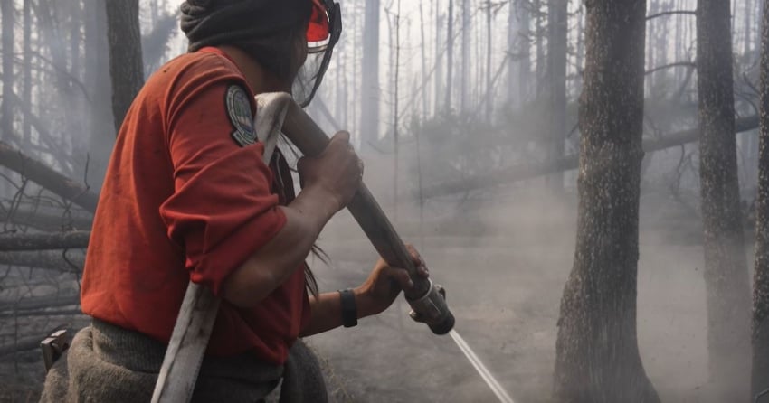 The Bearhole Lake wildfire, south of Tumbler Ridge, is now estimated at 6,313 hectares.