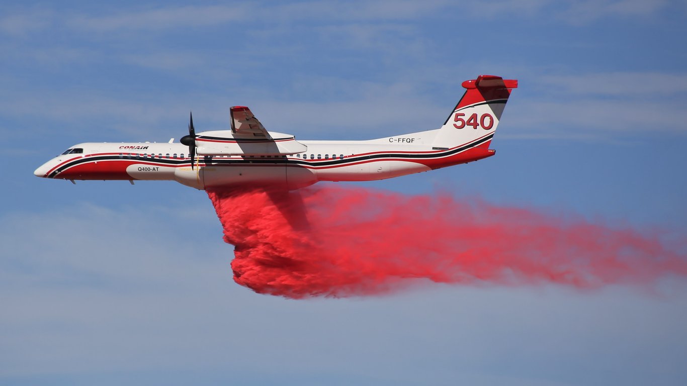 Changing of the guard at Penticton Air Tanker Base