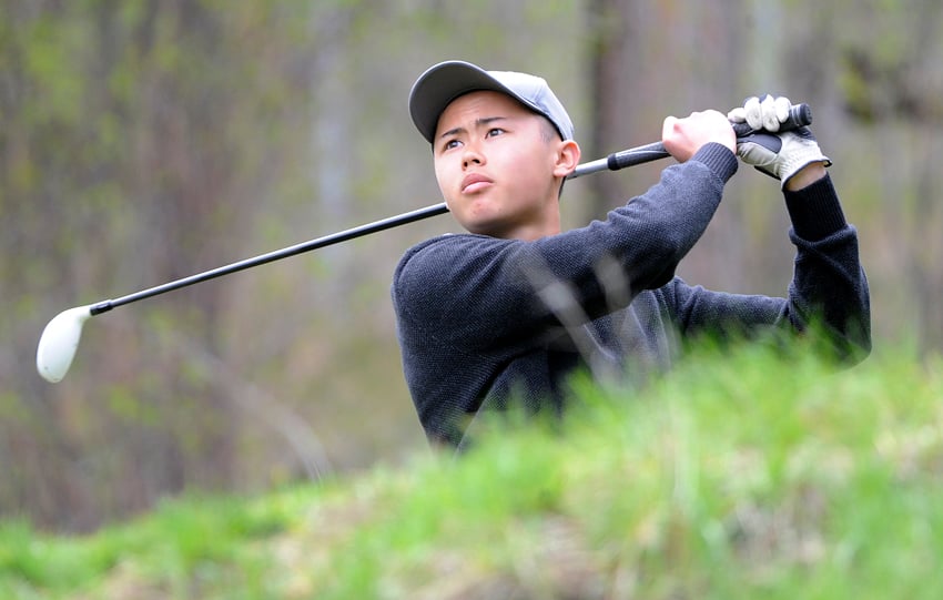 <who>Photo Credit: Lorne White/KelownaNow </who>Brandon Chai of Aberdeen finished second in the individual competition with a 36-hold total of 146.