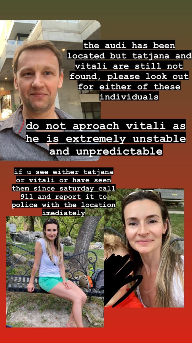 <who>Photo Credit: Selina Stefanski</who>The post from Tatjana Stefanski's daughter.