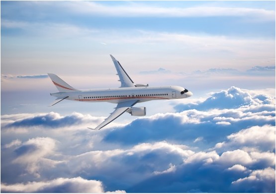 The CS300, pictured, will be in use by Air Canada by 2019.