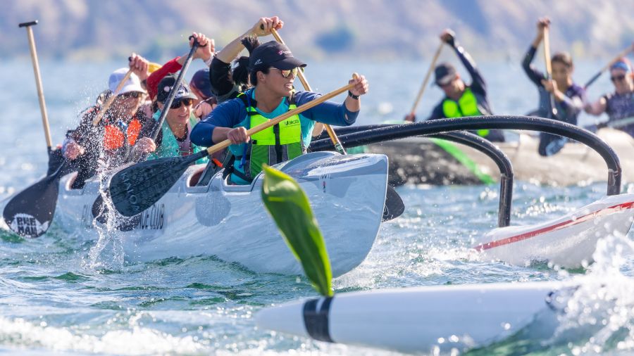 PHOTOS: Wild outriggers make big splash on Okanagan Lake