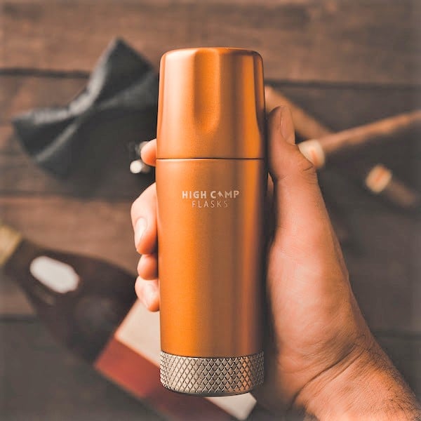 </who>The new Torch Flask from High Camp Flasks is being touted as the perfect stocking stuffer for the on-the-go drinker.