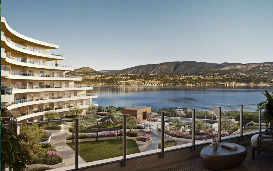 Curved condo towers and contemporary farmhouse in Central Okanagan win ...