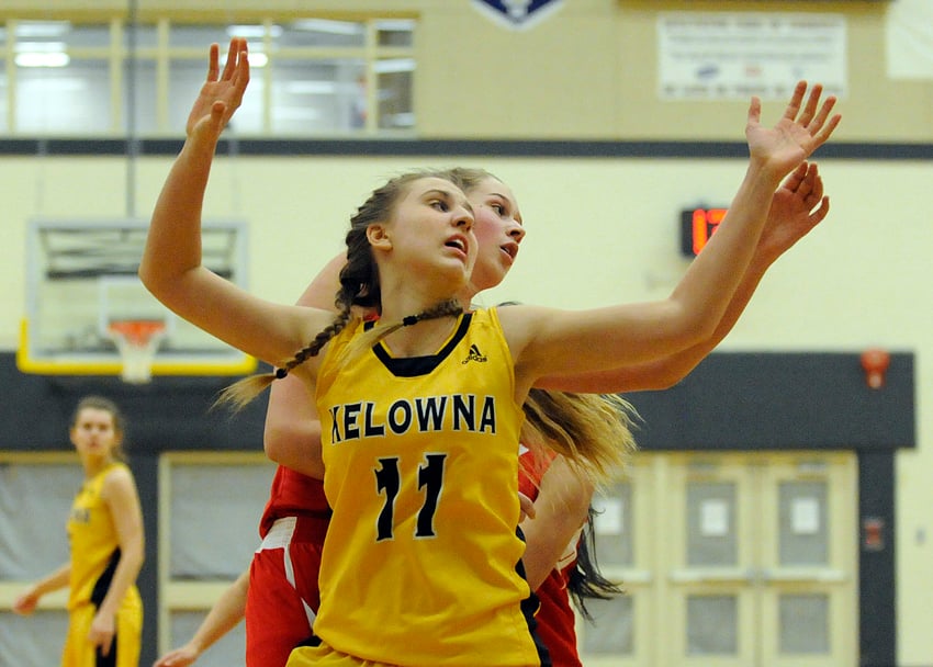 <who>Photo Credit: Lorne White/KelownaNow </who>Abby Cullen scored a team-high 14 points in the Owls' semifinal win over Salmon Arm.
