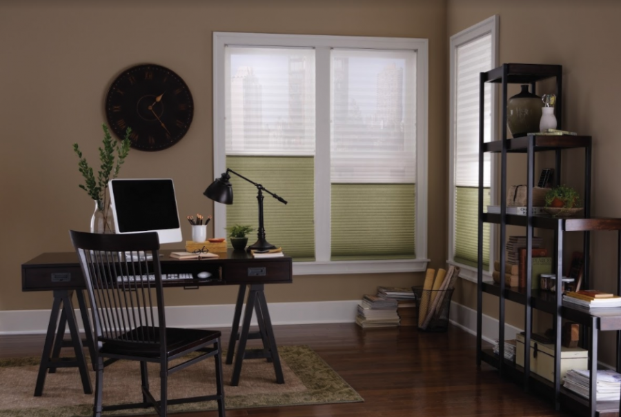 <who>Photo Credit: Budget Blinds</who>Cellular Shades