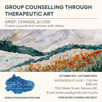 Group Counselling through Therapeutic Art: Grief, Change, & Loss