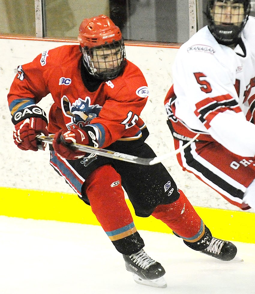 <who>Photo Credit: Lorne White/KelownaNow </who>Newcomer, Dylan Prpich, comes to the Rockets from Calgary via the Okanagan Hockey Academy.