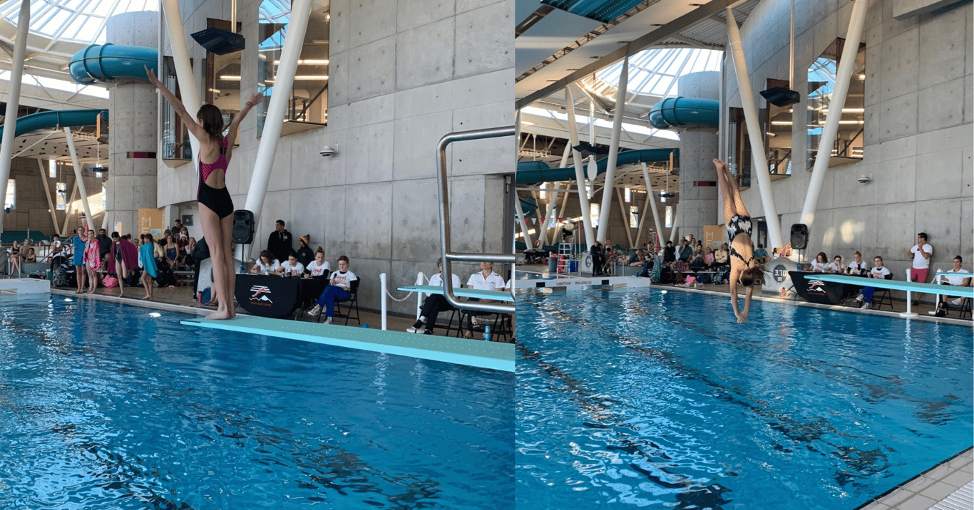 Kelowna Springboard diving club competes in first meet of season