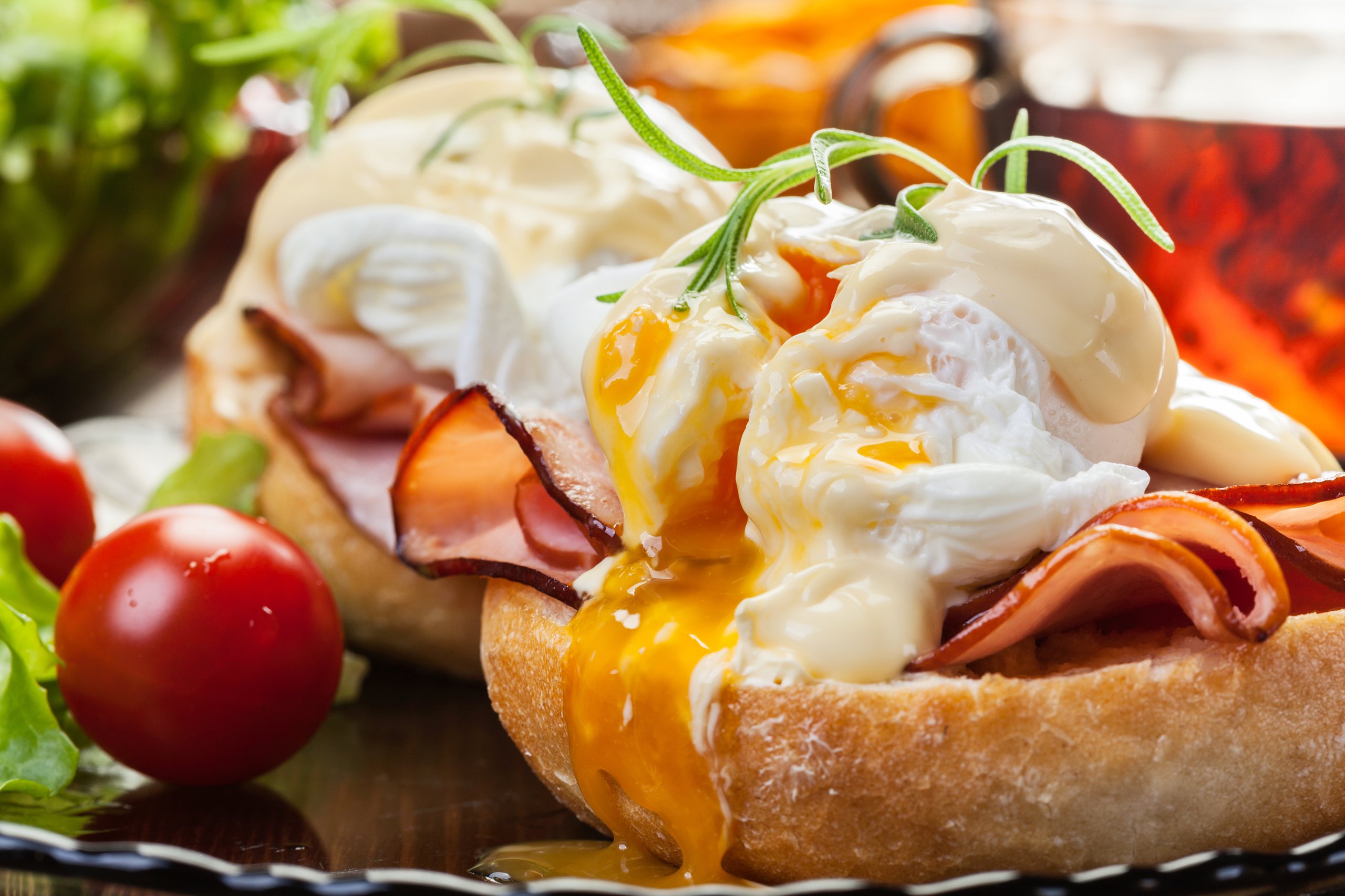 How to make lazy eggs Benedict