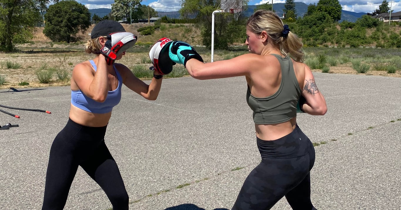 VIDEO: Getting fit while learning to fight