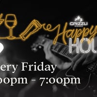  Happy Hour & Live Music at Grizzli Winery