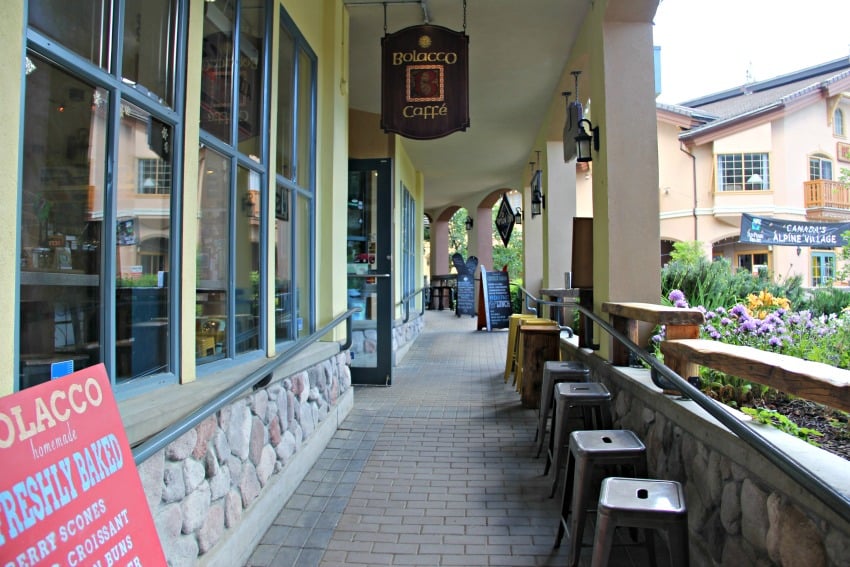 The resort has a true village filled with shops and restaurants.