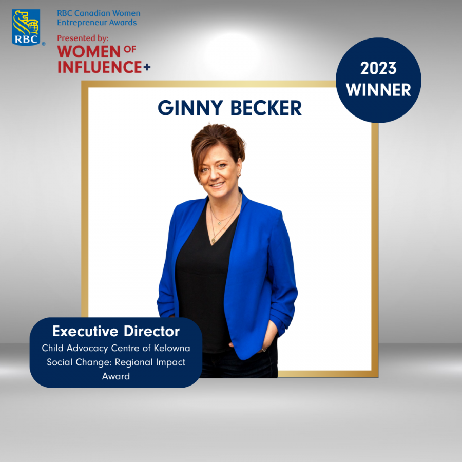 </who>The poster announcing Ginny Becker's win.
