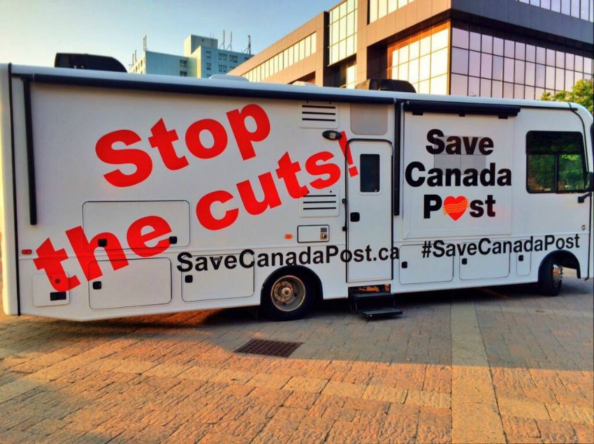 <who> Photo Credit: Canadian Union of Postal Workers