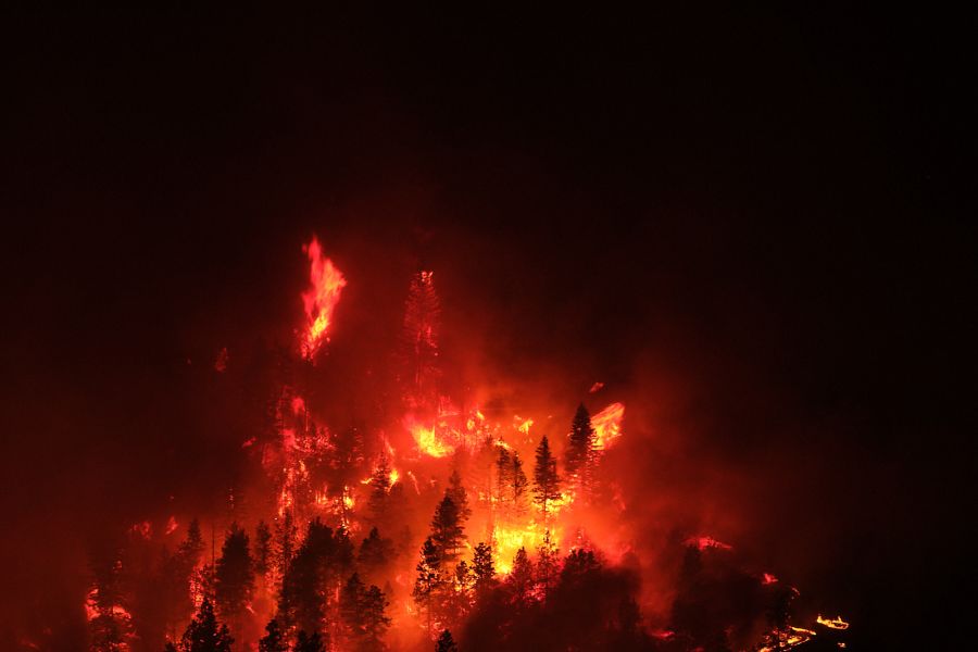 <who> Photo Credit: Ariel Cawley </who> Viewed from Wilden area on Aug. 17