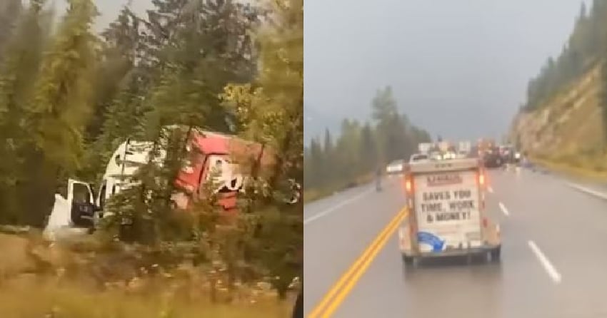 2 dead after SUV collides with semi on Hwy 1 between Golden and Field