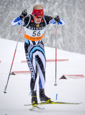 <who>Photo Credit: Contributed </who>Williams, 18, is a member of the the Telemark Nordic Racers.