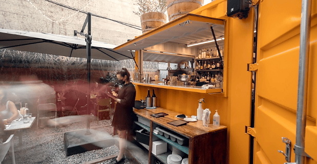 7 fresh ways to serve up container restaurants & distilleries