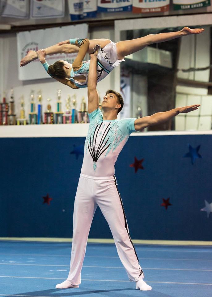 <who> Photo Credit: Okanagan Gymnastics </who> Jack and Sadie