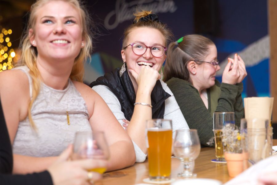 Big laughs at Monday night gaming sessions